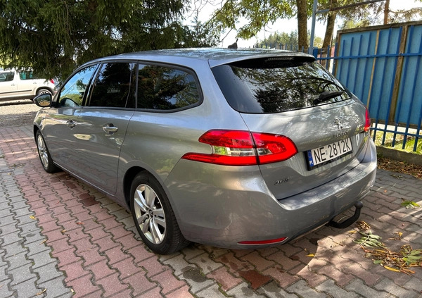 Peugeot 308 cena 26900 przebieg: 190023, rok produkcji 2015 z Pakość małe 121